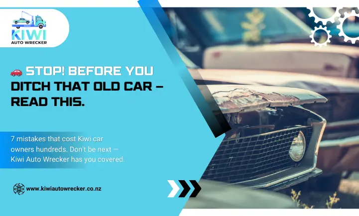 Disposing of an old vehicle