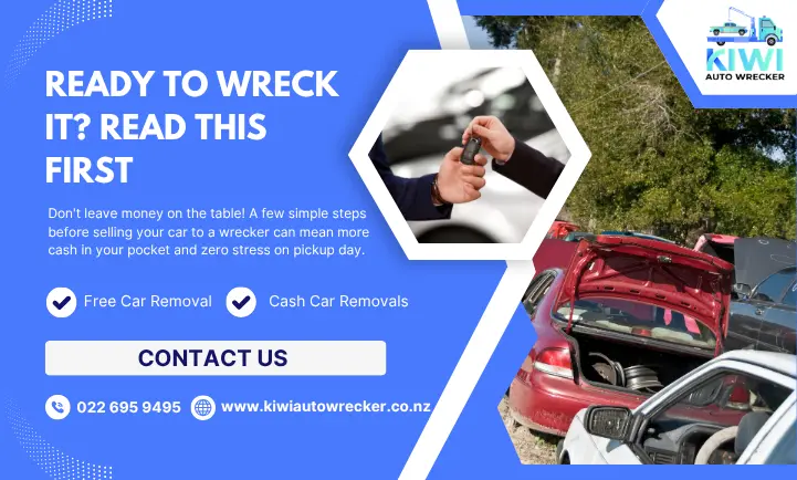 Vehicle Before Selling to Wreckers
