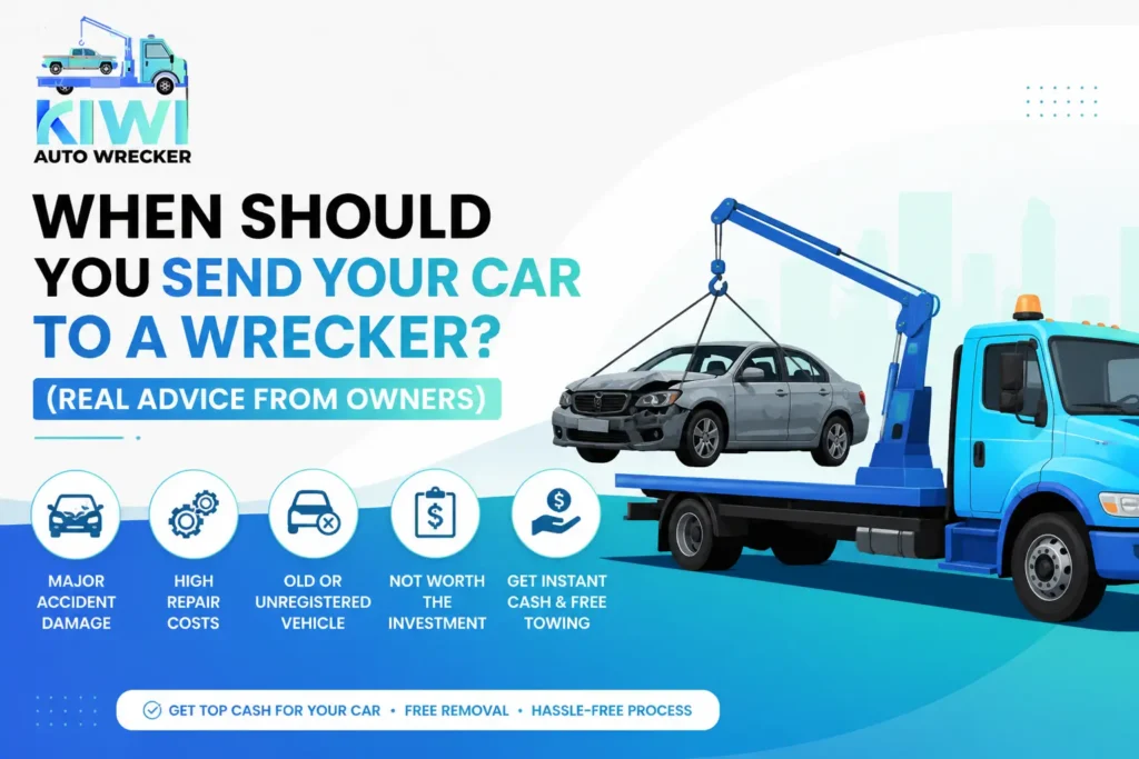 Car to a Wrecker